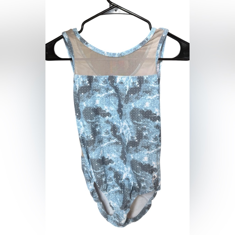 Moon Print Plum Leotard (AM)
